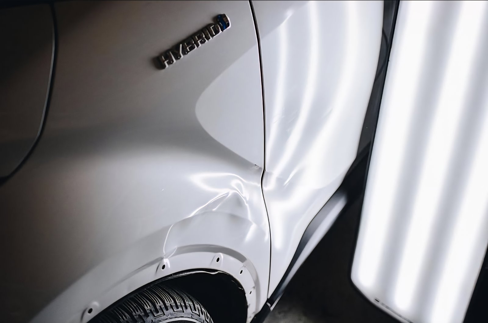 Minor crease repair